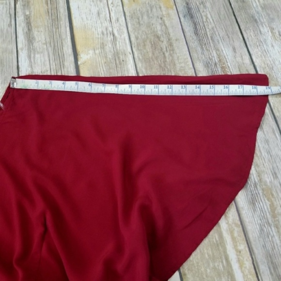 Solemio Wine One Shoulder Minidress One Shoulder - Picture 4 of 5